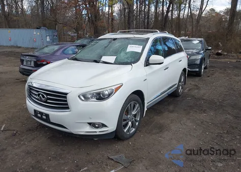 2014 Infiniti Qx60 Hybrid z USA, uszkodzony, nr VIN 5N1CL0MM8EC512463